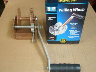 DUTTON LAINSON DL900A RATCHETING PULLING WINCH FOR BOAT OR TRAILER USA