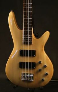   Electric Bass Guitar Solid Alder 4 str great quality Natura​l finish