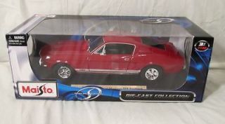 Maisto 118 Special Edition Die Cast 1967 Ford Mustang GTA Fastback 
