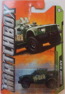 Matchbox 2012 MBX Jungle Oshkosh M ATV 110/120