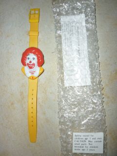 McDonalds Ronald McDonald Digital Watch Wristwatch 1990s
