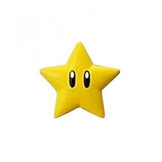 Super Mario Bros Mario Kart Invincible Star Mini Figure