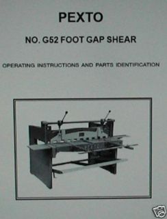 foot shear in Manufacturing & Metalworking