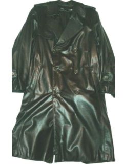 New Zilli Full Length Leather Coat Jacket w Removable Cashmere Liner 