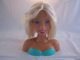 Mattel Barbie Styling Head Shoulders Doll Blonde Hair Has Been Cut 