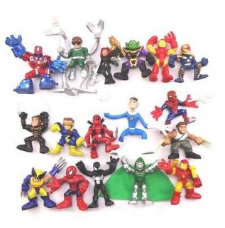   Marvel Super Hero Squad Iron man Spider man Legends universe Figure