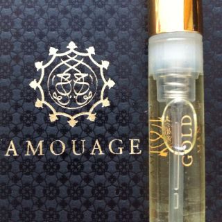 AMOUAGE  GOLD (mens)  2ML samples  perfume/parfum
