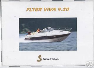 1999 BENETEAU FLYER VIVA 9.20 BROCHURE