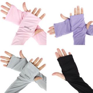   Sun UV Arm Protector Sleeves Gloves Cooling Sleeve Cooler Golf Bicycle