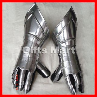 Medieval Knight Gauntlets Functional Armor Gloves Re enactment Larp 