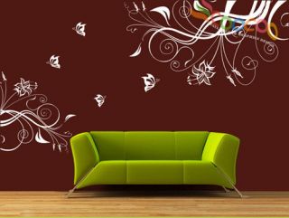 Wall Decor Art Vinyl Removable Mural Decal Sticker Butterfly With 
