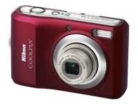 Nikon COOLPIX L20 10.0 MP Digital Camera   Deep red