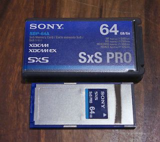 sony sxs in Memory Cards