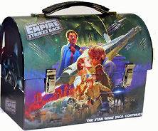 Star Wars Metal Tin Lunch Box Strikes Back Carrier Pack Cool NEW Tote 