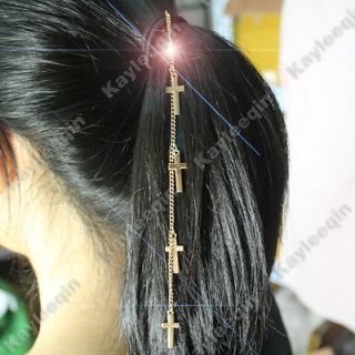 gold hair cuff in Hair Accessories