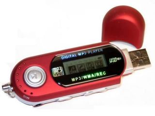 iRULU 8GB LCD USB WMA  Music Player FM Radio Voice Recorder Flash 
