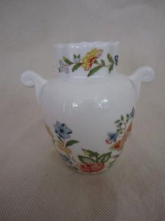 E5 Aynsley Bone China Cottage Garden Miniature Small Vase