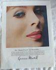 1966 Germaine Monteil Bio Miracle Cream Ad Nice Art