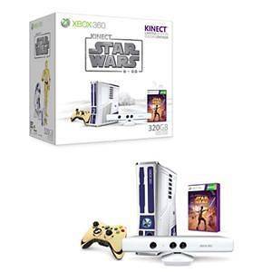 Microsoft Xbox 360 Limited Edition Kinect Star Wars Bundle 5XK 00001