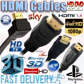 HDMI Mini Right Angled Cable For 3D HD TV DV Samsung UN55ES8000 1M 2M 