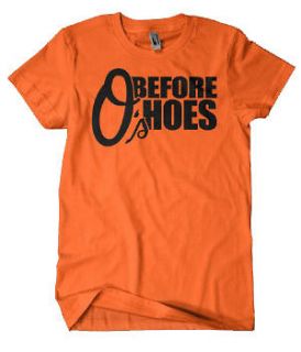 Baltimore Orioles Shirt  Os Before Hoes  Orioles TShirt  S 2XL