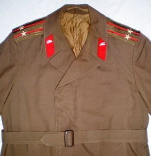 Russian Soviet Military Army Officer Uniform Cloak Cape Colonel Coat 