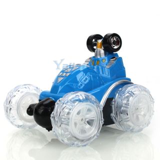 RD 930 Red Glare Stunt Remote Control Racer Car Mini RC Toy Car Blue