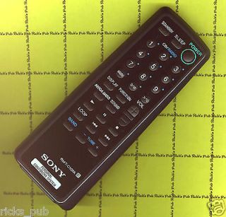 Sony RMT C107A Personal Component System REMOTE ✚ PMC 20 PMC 107 