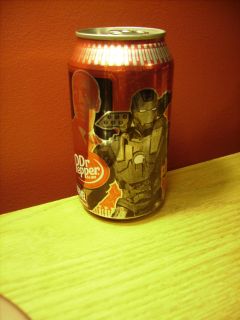 Dr. Pepper Limited Edition Ironman Movie Full Can #3 War Machine