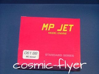   MP Jet 061 BB diesel engine 1cc with R/C throttle for model planes