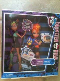 Monster High, Clawdeen Wolf, and ,Howleen Wolf, Exclusive, sister, two 