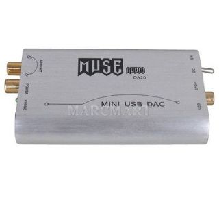   Design MUSE DA20 PCM2706 MINI USB DAC Decoder Headphone Amplifier