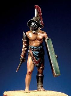 Pegaso Models Roman Gladiator Murmillo (Unpainted Kit)   54 164 