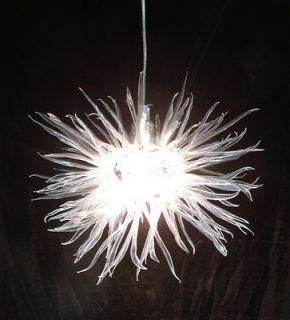 Modern Spore Light Pendant Swag Art Lamp Space Age Sputnik Crystal 