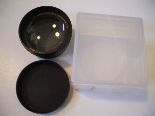 8mm Camera Lens  Ace AF Video Zoom Tele Convert 1.5X