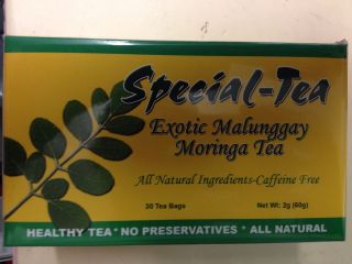 Exotic Malunggay Moringa Tea  Filipino Philippines Asian International 