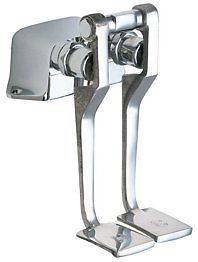   625 LPABCP Chrome ECAST Combination Pedal Box with Two Long Peda