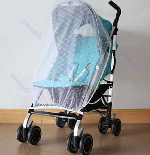   Protector Pushchair Stroller Mosquito Net Fly Midge Insect Bug Cover