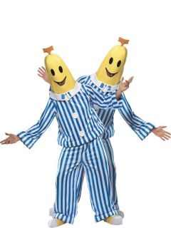Fancy Dress Costume TV Comedy Bananas in Pyjamas MED