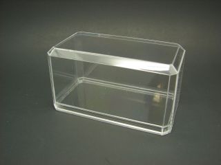 Acrylic Display Cases (4) 164 Scale for Model Cars Trucks Hot Wheels 