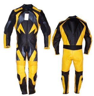 Custom Made Fit Leather Motorcycle Racing Suit #2059 New