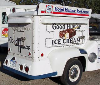 Distributor of GOOD HUMOR Ice Cream Truck Decals