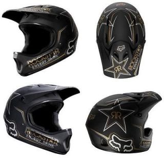 2012 Fox Rockstar Rampage DH MTB Helmet Cycle Mountain Bike Full Face
