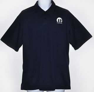 Mopar Motor Sports Polo Golf Shirt Navy Blue Sz.XL NEW