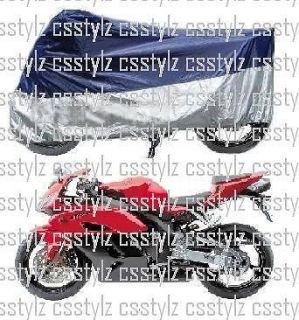Motorcycle Cover Navy / Silver Moto Guzzi V11 w/Unique Features