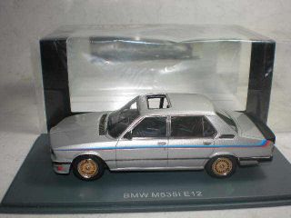 43 NEO BMW M535i E12 Silver with stripes 1978 43471 $9 shipping only