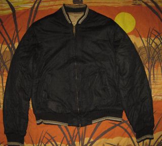 rare vtg 1950s ROCKABILLY JACKET coat GRIPPER ZIPPER ricky gab MUST 