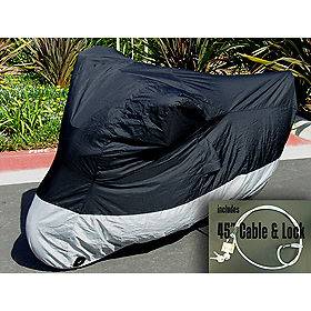 Motorcycle Cover Yamaha Raider S . W/Cable & Lock. XXL