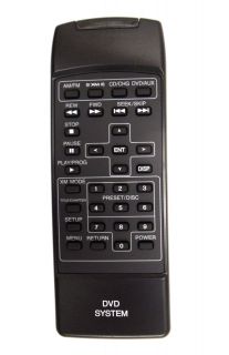   DVD Player Entertainment Wireless Remote Control (Fits Honda Pilot
