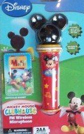 NEW DISNEY MICKEY MOUSE CLUBHOUSE FM WIRELESS MICROPHONE & LENTICULAR 